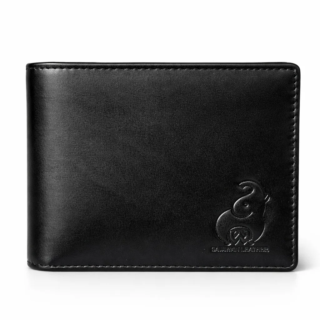 SAJAHANLEATHER Men Casual, Formal, Travel, Trendy Tan,black and brown Genuine Leather Wallet