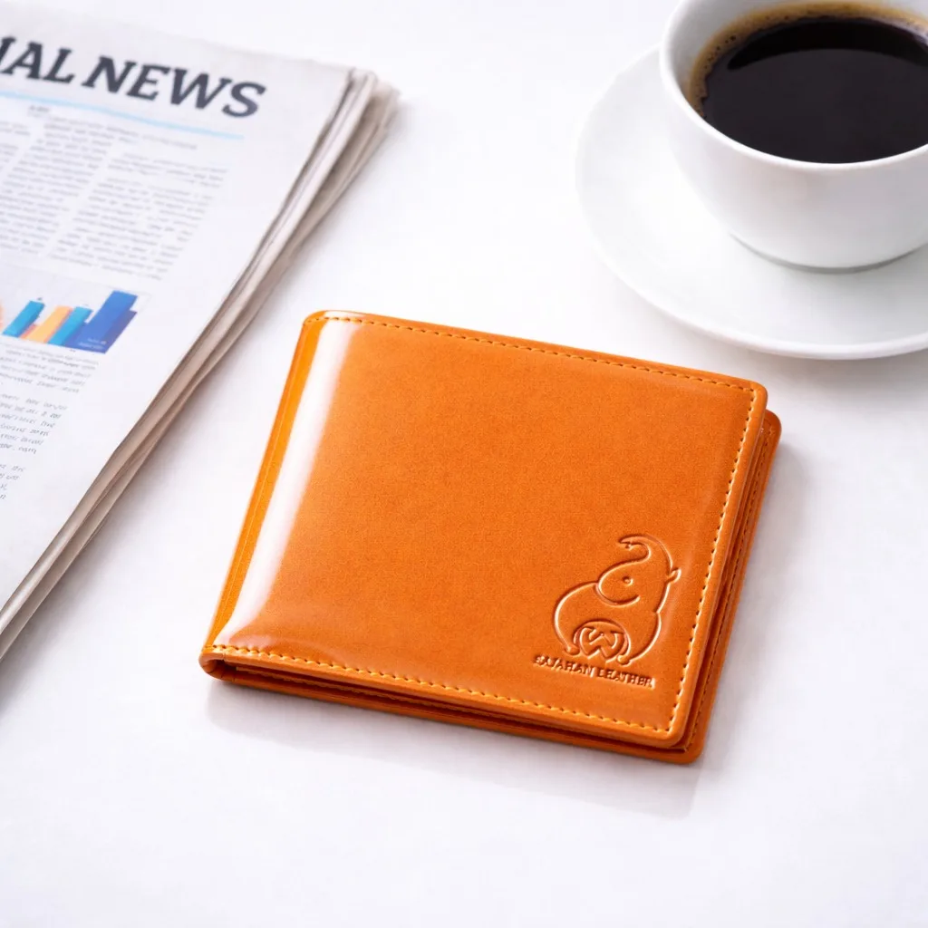 SAJAHANLEATHER Men Casual, Formal, Travel, Trendy Tan, Brown Genuine Leather Wallet (12 Card Slots)